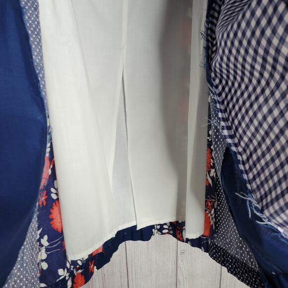 Vintage 70s Carefree Fashions Paneled Maxi Skirt - Picture 4 of 5